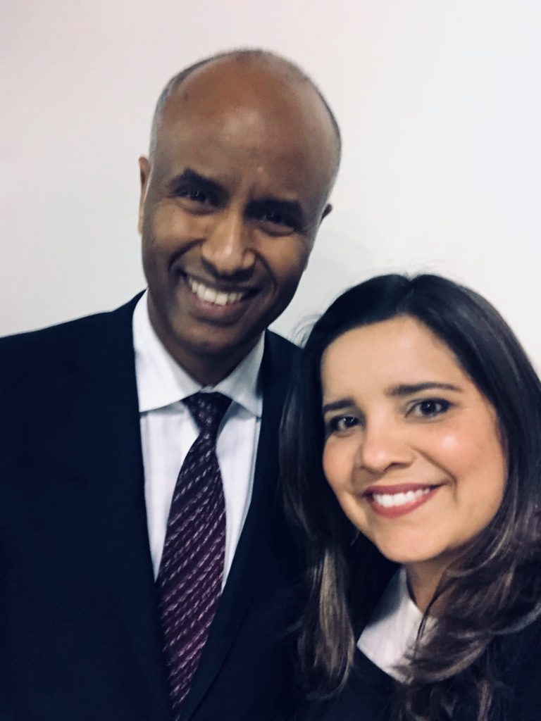 Reunião com Ahmed D. Hussen (Ministro da Imigração Canadense entre 2017 a 2019)